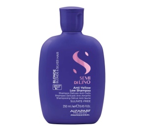 Sampon pentru neutralizarea tonurilor de galben Alfaparf Milano Semi Di Lino Blonde