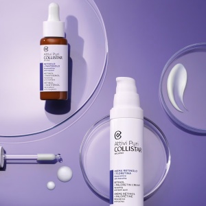 Ser pentru fata Attivi Puri Retinol + Panthenol Collistar, 30 ml