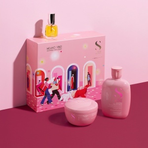 Set Alfaparf Nutritive pentru par uscat Sampon 250ml + Masca 200ml + Cristalli Liquidi ,15ml