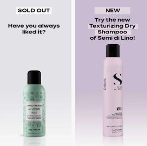 Set Alfaparf Sampon uscat Style&Care 300 ml + Apa parfumata pentru par si corp Sublime Water 50 ml - Img 2