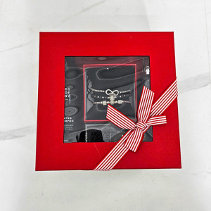 Set Black Majesty, Apa de Parfum Ard al Zaafaran Hayaati Men, Set 3 bratari din otel inoxidabil, onix si zirconiu, Gel de Dus Molton Brown Relaxing Ylang-Ylang, Sampon Alfaparf Rebalancing Low Shampoo Blends of Many
