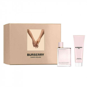 Set Burberry Her Apa de Parfum 50 ml + Lotiune de corp, Femei, 75 ml
