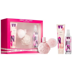 Set cadou Ariana Grande Sweet Like Candy, Femei Apa de Parfum, 100 ml + Lotiune de corp, 100 ml + Body Mist, 125 ml