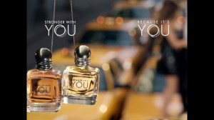 Set cadou Armani Stronger With You, Barbati, Apa de Toaleata