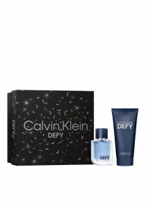 Set cadou Calvin Klein Defy, Barbati, Apa de Toaleta 50 m + Gel de Dus, 100 ml 