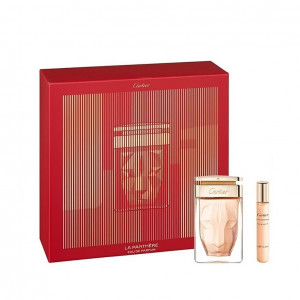Set Cadou Cartier La Panthere, Apa de Parfum 75 ml + 10 ml