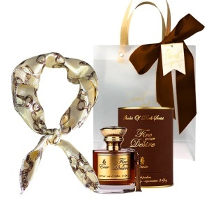 Set cadou Fire Your Desire Emir Paris Corner, Apa de Parfum, Unisex, 100 ml + esarfa satinata