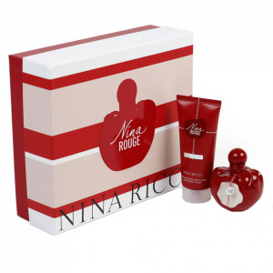 Set Cadou Nina Ricci Nina Rouge Apa de Toaleta 50 ml + Lotiune de corp, 75 ml