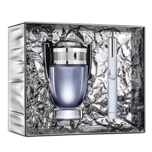 Set cadou Paco Rabanne, Invictus, Apa de Toaleta, Barbati, 100 ml + 10 ml - Img 4