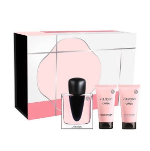 Set cadou Shiseido Ginza Tokyo – Apa de Parfum 50 ml + Lotiune de corp 50 ml + Crema de maini 50 ml