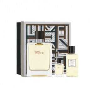 Set Hermes, Terre dHermes, Barbati Apa de Toaleta, 100 ml Gel de dus, 40 ml Apa de Toaleta, 5 ml