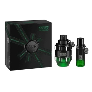 Set cadou Viktor & Rolf SpiceBomb Night Vision, Barbati Apa de Toaleta, 90 ML + 20 ML