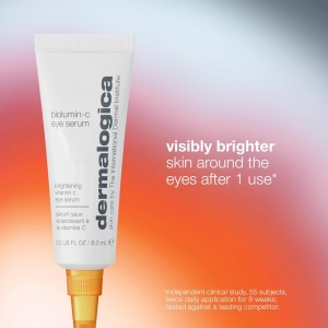 Set curatare si luminozitate Dermalogica Cleanse + Brighten, Gel de curatare Special Cleansing, 50 ml + Pudra exfolianta Daily Microfoliant, 13 g + Ser iluminator cu Vitamina C Biolumin-C, 10 ml + Ser iluminator pentru ochi Biolumin-C, 6 ml