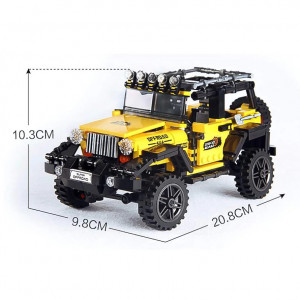 Set de constructie, Masina Off-Road, dimensiuni
