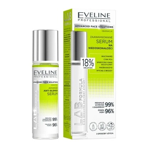 Set Eveline Cosmetics cu Crema de netezire AHA + BHA Korean Rituals 50 ml, Ser anti-imperfectiuni LAB Formula Advanced 30 ml si Crema-ser antirid pentru ochi 6 Ceramide 20 ml