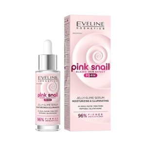 Set Ingrijire Ten Eveline Pink Snail PDRN – Crema 50 ml + Ser Facial 30 ml + Spuma Curatare 150 ml