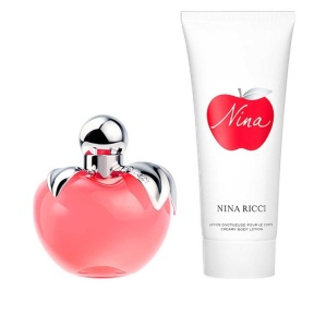 Set Nina Ricci NINA Apa de Toaleta, 50 ml + Lotiune de corp, 75 ml