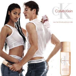 Spray de corp Calvin Klein Sheer Peach, Unisex