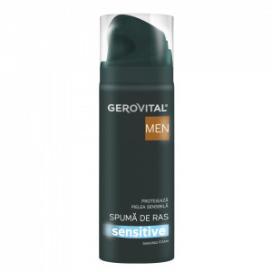 Spuma de ras sensitive Gerovital Men