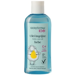 Ulei pentru îngrijirea bebelușilor, Gerovital Kids, 150 ml