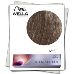 Vopsea de par permanenta Wella Professionals Illumina Color 6/16
