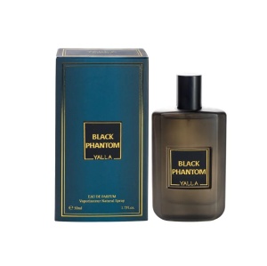 Yalla Black Phantom, Apa de Parfum, Unisex