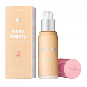 Fond de ten BeneFit Hello Happy Flawless Light Warm 02, 30ml