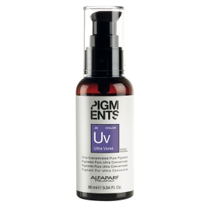 Alfaparf Milano Pigments Ultra Violet .22 UV, Pigment Pur Ultraconcentrat Ultraviolet pentru Păr, 90 ml