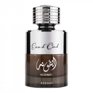 Asdaaf Iconic Eau d'Oud Apa de Parfum, Barbati, 100ml
