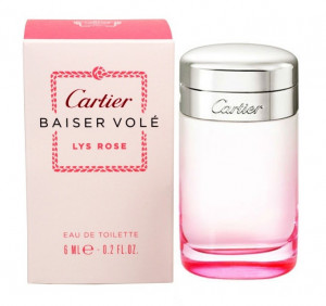 Cartier Baiser Vole Lys Rose, Apa de Toaleta, Femei, 9 ml