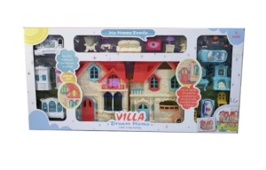 Casa de jucarie Interactiva Villa Dream Home cu figurine si accesorii