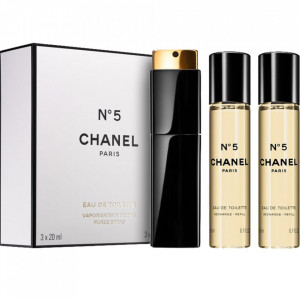 Chanel No 5 Eau de Toilette, 3 x 20 ml