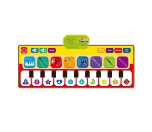Covoras muzical interactiv in forma de pian