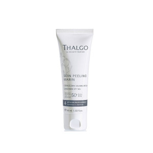 Crema cu protectie solara pentru fata Thalgo Soin Peeling Marin Sunscreen SPF50+, 50 ml