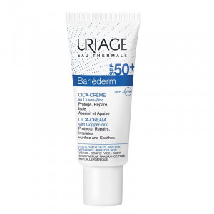 Crema cu SPF 50+ Bariederm Cica Uriage