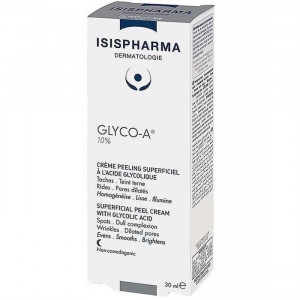 Crema de noapte cu 10% acid glicolic IsisPharma Glyco-A Medium Peeling, 30 ml