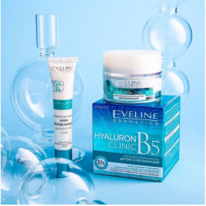 Crema de ochi Eveline Cosmetics anti-rid Hyaluron Clinic B5 - Img 2