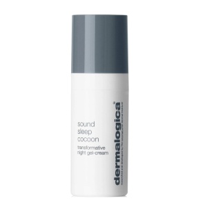Crema-Gel de Noapte Dermalogica Sound Sleep Cocoon, Extract de Arbore de Matase Persan, Reduce Semnele de Oboseala si Reda Vitalitatea, Pentru Fata si Gat, 10 ml