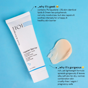 Crema hidratanta Geek & Gorgeous Happier Barrier 10% Squalan+ Lipide, 50 ml