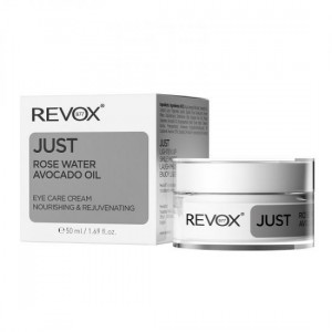 Crema pentru conturul ochilor, REVOX Just Rose Water Avocado Oil