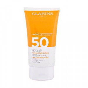 Crema protectie solara Clarins Sun Care Gel To Oil Spf 50