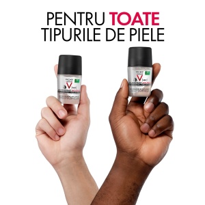 Deodorant roll-on antiperspirant pentru barbati eficacitate 48h Vichy, 50 ml