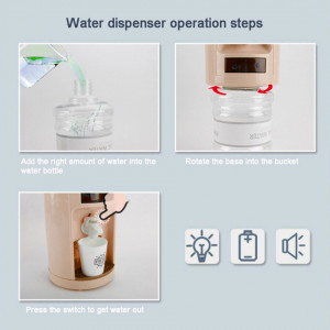 Dozator de apa de jucarie My Little Home cu sunete realistice, functii