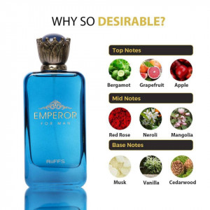Emperor For Man, Riiffs, Apa de Parfum, Barbati, 100ml - Img 3