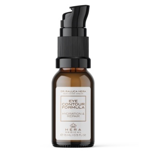 Emulsie pentru conturul ochilor cu acid hialuronic, coenzima Q10 si niacinamida, Hera Medical, 15 ml