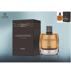 Fariis Courageous, Apa de Parfum Barbati, 100 ml