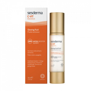Fluid pentru luminozitate cu pigmenti stralucitori C-VIT, Sesderma, 50 ml