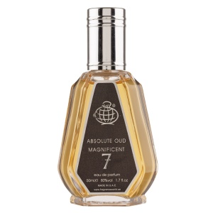 Fragrance World Absolute Oud Magnificent 7, Apa de Parfum, Unisex, 50 ml