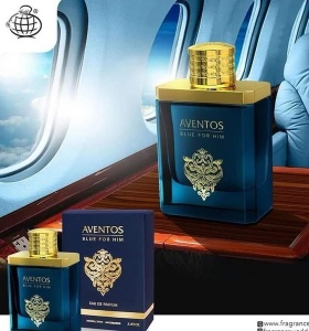 Fragrance World Aventos Blue For Him, Apa de Parfum, 100 ml