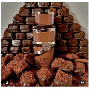 Fragrance World Just Choco, Apa de Parfum, Unisex, 100 ml
